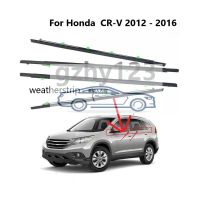 สายพานซีลประตูหน้าต่างรถยนต์ โครเมี่ยม สําหรับ Honda crv 2012- 2016 Honda crv CR-V 2012 2013 2014 2015 2016