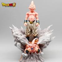 หุ่นฟิกเกอร์ตัวการ์ตูนมังกร Z Buu รูปปั้น Majin ขนาด29ซม. บ้านของเล่นพีวีซี Gk มีในสต็อก