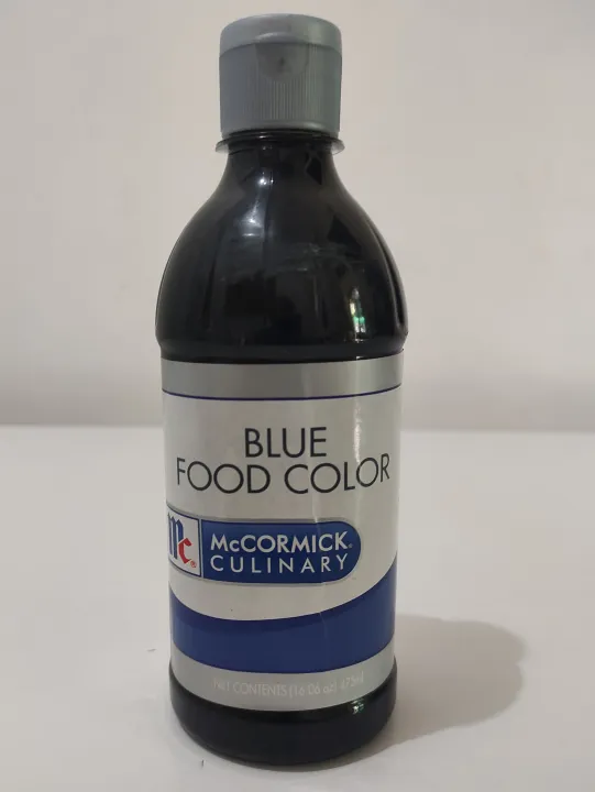 BLUE FOOD COLOR ( McCORMICK ) 475ml Lazada PH