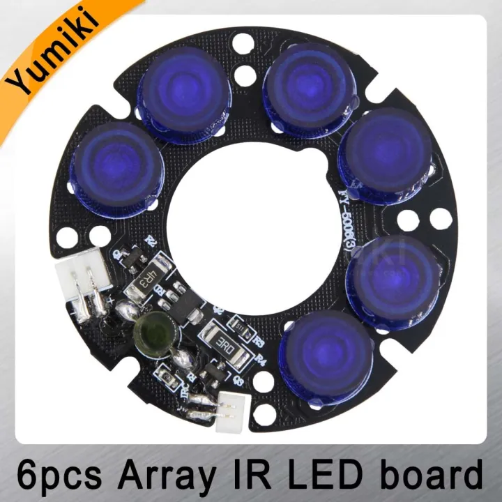 Yumiki New 6 Blueandwhite Array Led Ir Leds Infrared Board For Cctv