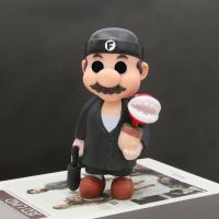 2023 New Pattern Super Mario Leon The Professional Action Figures PVC Toy Figures Birthday Gifts Mode Vinyl Doll