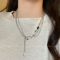 Vivienne Westwood NGBB SUGAR hot girl standard! Personalized double-layered necklace womens style high-end luxury niche clavicle chain new style