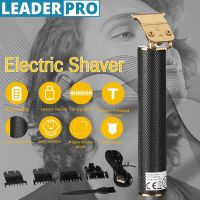 10W Digital Hair Trimmer Electric Hair Clipper barbershop Cordless 0mm t-blade Baldheaded T-Outliner Hair Clipper USB Rechargeable