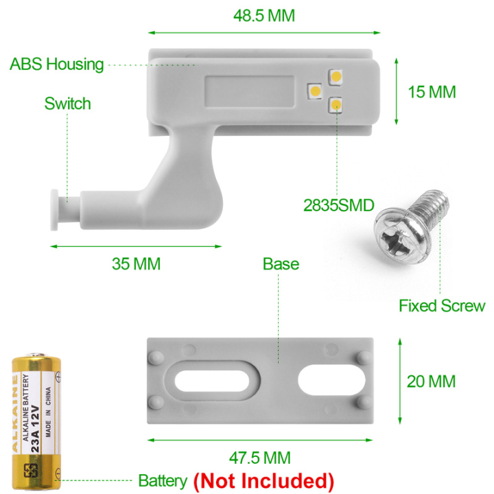 10pcs-auto-sensor-led-โคมไฟบานพับด้านในตู้ไฟเหนี่ยวนำตู้เสื้อผ้าตู้-light-ห้องนอนห้องครัวประตูตู้เสื้อผ้า-night-lamp