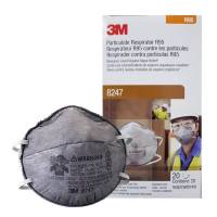 3m 8247-R95 x20ชิ้น หน้ากากป้องกันฝุ่นละอองและสารเคมี Mask R95