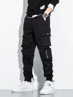 Spring Summer Multi-Pockets Cargo Pants Men Streetwear Plus Size Black Joggers Male Casual Cotton Trousers 6XL 7XL 8XL