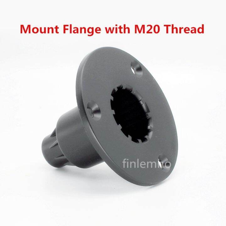 1PC DJ Speaker Mounting Flange M20 Thread Aluminium For Tripod Stand
