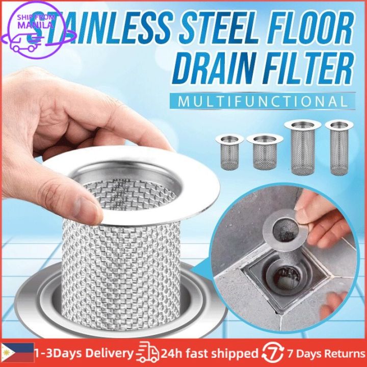 1pc Sink Drain Filter Mesh, Bathroom Drain Cover, Kitchen Sink