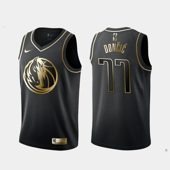 gold dallas mavericks jersey