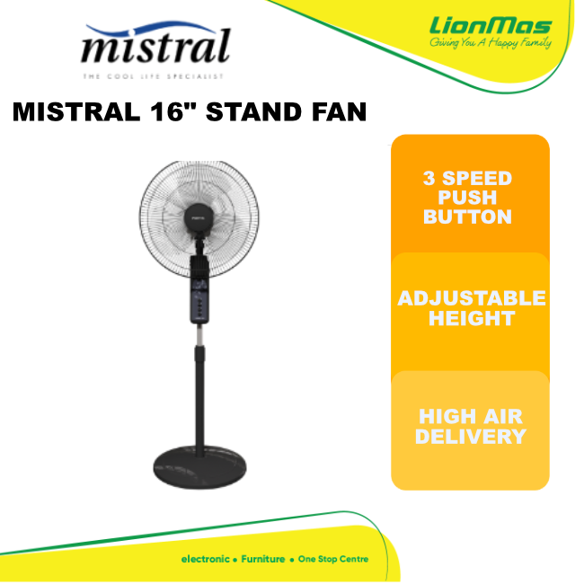 MISTRAL 16" STAND FAN Lazada