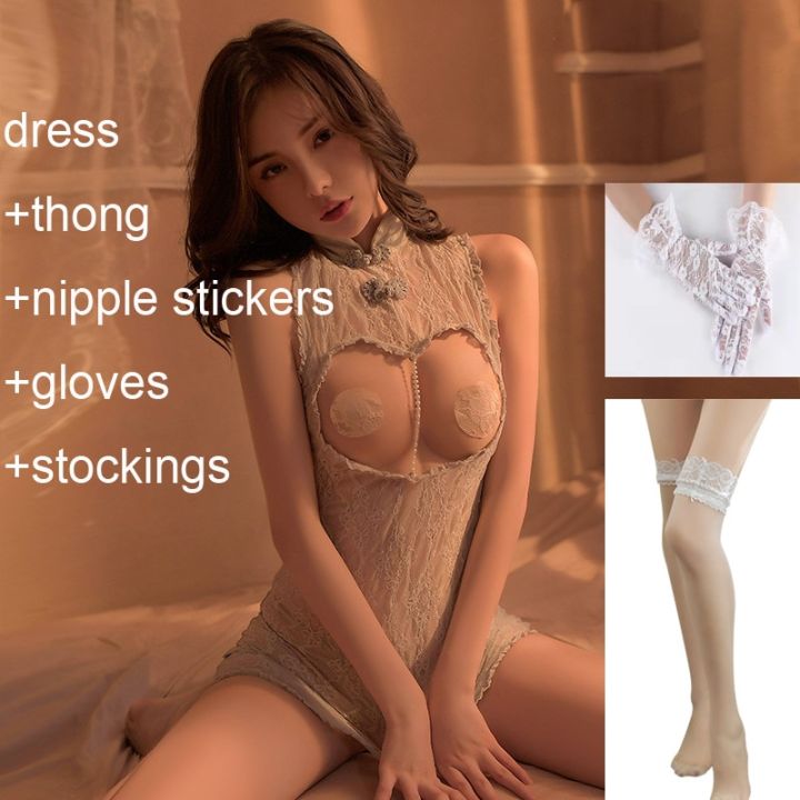jimiko-sexy-woman-lingerie-cheongsam-see-through-nipple-shirt-temptation-suit-erotic-role-playing-game-porno-costumes-clubwear