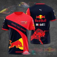 New 3D tshirt Red Bull team Fashion Top