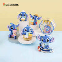 Stitch กินดื่มและเล่น Series Blind Stitch น่ารัก Kawaii อะนิเมะ Pvc รูปปั้น Figurine รุ่น Decorationtoy Gift