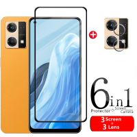 ✽✘∏ Full Cover Glass For OPPO Reno 7 Glass For OPPO Reno 7 Tempered Glass 9H HD Screen Protector For OPPO Reno 7 Reno7 4G Lens Glass