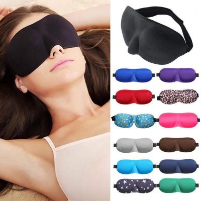 1Pcs 3D Eyeshade Sleep Mask Natural Eye Sleeping Mask Cover Eye Patches Women Men Soft Blindfold Travel Eyepatch маска для сна Adhesives Tape