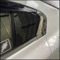 รถจัดแต่งทรงผมด้านหลัง Vent หน้าต่าง Scoop Louver Trim การปรับเปลี่ยนสำหรับ Honda Civic 9th Sedan 2011-2014อุปกรณ์เสริมอัตโนมัติ