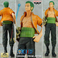 Model โมเดล ของแท้ 100% แมวทอง Banpresto จาก One Piece วันพีซ เต็มพิกัดสลัดจอมลุย วันพีช Roronoa Zoro โรโรโนอา โซโร นักล่าโจรสลัด Dramatic Showcase 3rd season Ver Original from Japan Figure ฟิกเกอร์ ของขวัญ อนิเมะ การ์ตูน มังงะ คอลเลกชัน manga