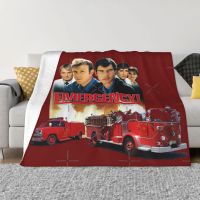 Ready Stock Retro Vintage 70s Medical Drama EMERGENCY! Tribute Blanket Bedspread On The Bed Anime Bedspread For Double Bed Baby Blanket