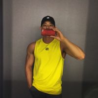 Quick-drying fitness vest male T-shirt sleeveless muscle ins the gym suit brothers running tank top coat