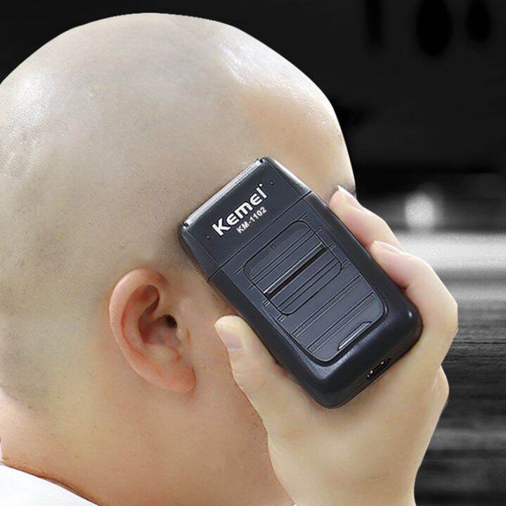 Kemei KM1102 Electric Foil Shaver Bald Head Men Razor Skin Fade