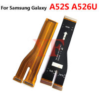 Untuk Samsung Galaxy A52S A52 A54 A34 5G A5260 A526B A528B A546มาเธอร์บอร์ด A346 USB LCD