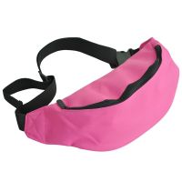 Bag Fanny Pack Hip Waist Festival Money Pouch Belt Wallet Sport Holiday Kids pink