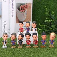 1pcs Soccer Star Figure Football Player Mini Action Doll Sports Model Star Fans Gifts Souvenirs Home Decoration Toys