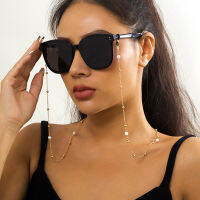 Trendy Bead Sunglasses ing Chains for Women Imitation Pearl Eyeglasses Holder Neckband Glasses Chain Lanyard Fashion Jewelry2023