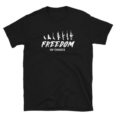 Funny Gun Owner Pro Second Amendment Rights Usa Freedom Of Choice Gun Tshirt