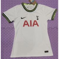 ✼✟ [Ready Stock] 22/23 New Women Tottenham Home Football Jersey Top White Short Sleeve Jersey Shirt Size S-XL jersi bola sepak wanita Tottenham