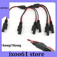 ixoo61 store 1 sae to 2 SAE Power Extension Connector Cable solar panel battery Adapter Quick Connect Disconnect Plug Cord 14AWG 18AWG 10A