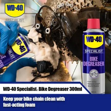Foaming Bike Chain Degreaser, WD-40 Bike Degreaser