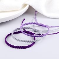 Women Handmade Woven Bracelets Waterproof Wax Thread Wrap Rope Knot Bracelets Men Tibetan Buddhist Bracelet Friend Jewelry Gifts Charms and Charm Brac