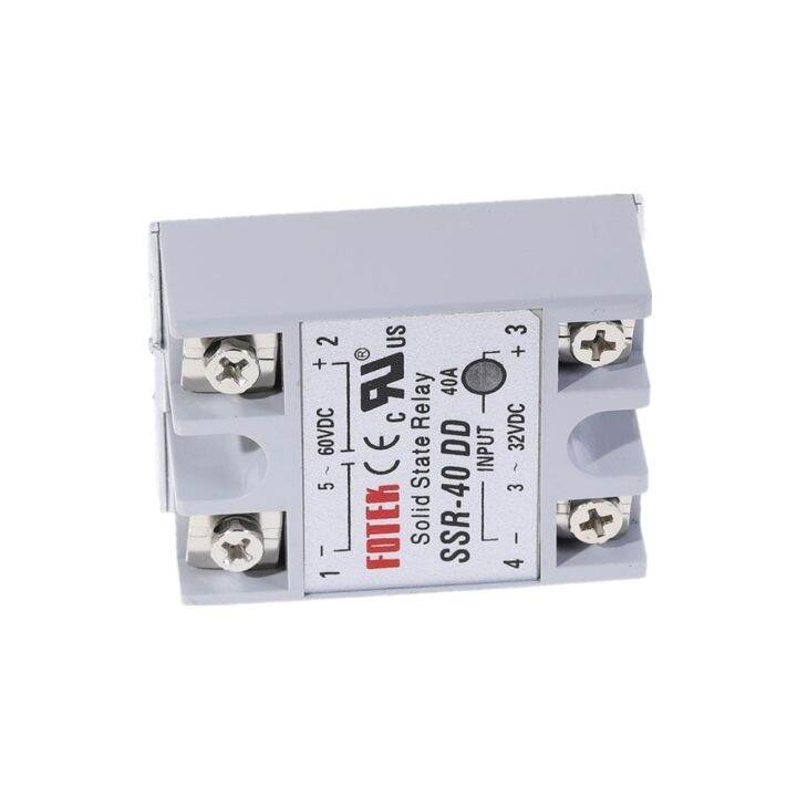 dc-dc-single-phase-solid-state-relay-ssr-40dd-dc-dc-ssr-module-40a-dd-input-voltage-3-32v-dc-to-5-60v-dc-output-load-ssr-40dd