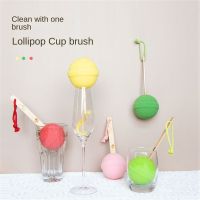 【CW】 Sponge Cleaning Household Cup Handle Brus Stick Multifunctional