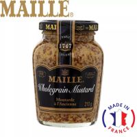 New arrival &amp;gt;&amp;gt; Mille mustard มัสตาร์ด3สูตร นำเข้าจากฝรั่งเศส  215กรัม wholegrain