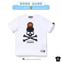 BEII BAPE เสื้อยืดแขนสั้นสำหรับเด็ก,เสื้อยืดการ์ตูนการ์ตูนการ์ตูนอนิเมชันคอกลมหลวมสำหรับเด็กผู้ชายและเด็กผู้หญิง