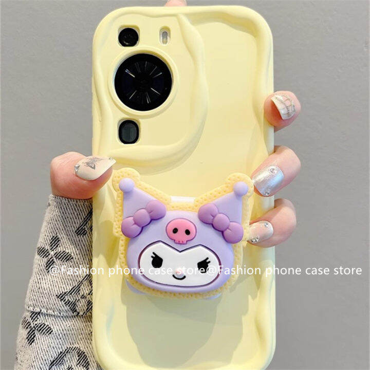 เคสโทรศัพท-honor90-honor-90-lite-5g-เคส-phone-case-huawei-p60-pro-mate-50-pro-น่ารักขายึดกระจกการ์ตูนมาการองเคสโทรศัพท์คุณภาพสูงปกป้องเลนส์ซิลิโคนนิ่ม2023