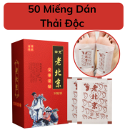 Hộp 50 Miếng Dán Chân Ngải Cứu Thải Độc