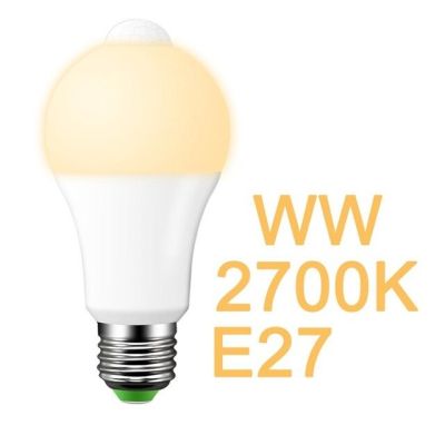 โคมไฟหลอดไฟภายในบ้านไฟกลางคืนไฟ Led เซ็นเซอร์ตรวจจับเคลื่อนไหว Pir 220V 110V 12W 18W พลบค่ำถึงรุ่งสางหลอดไฟ Ip42หลอดไฟอัจฉริยะพร้อมเซ็นเซอร์ตรวจจับการเคลื่อนไหว