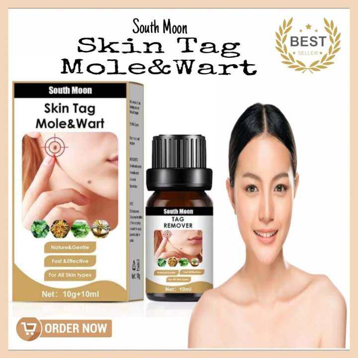 Effective South Moon Skin Tag Mole and Wart Skin Dark Spot for Callus ...