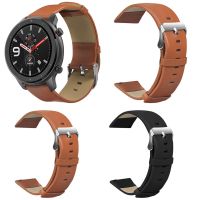 ❁ Lekki skórzany pasek na inteligentny zegarek na rękę dla Huami AMAZFIT GTR 47mm wymień akcesoria pomocnicze darmowa wysyłka