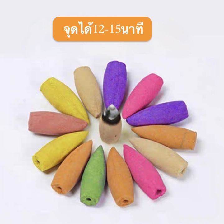 กำยาน-60-เม็ด-แบบถุง-ธูปหอม-กำยานหอมกลิ่นดอกไม้-กำยานเทพ-กำยานอินเดีย