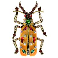 【YF】 CINDY XIANG Enamel Bug Beetle Brooches Fashion Pin Jewelry Insect Design Accessories New 2023