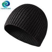 [A Motion] CAMOLAND NewHat ผู้ชายสีทึบถัก Beanies หมวกอบอุ่นสบายหมวก OutdoorSkullcap หมวกหมวกนุ่ม