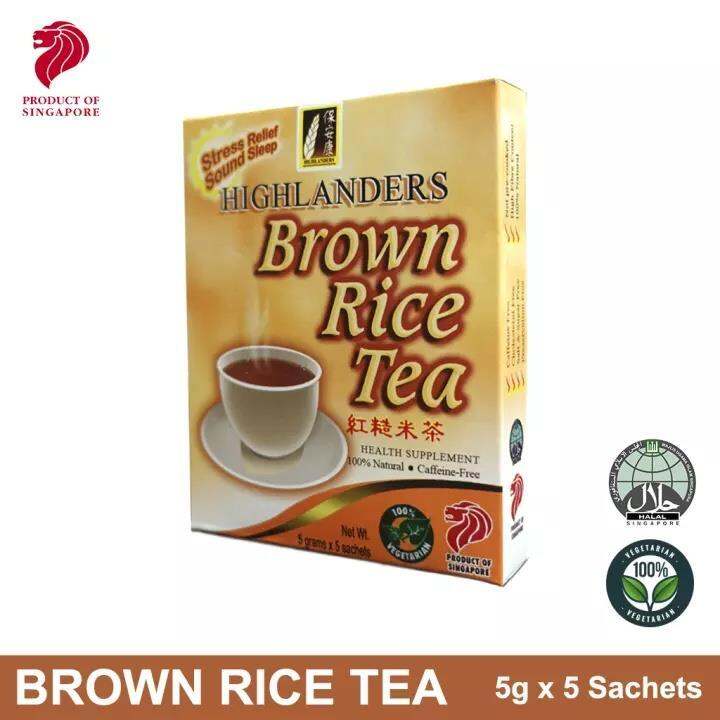 HIGHLANDERS Brown Rice Tea Lazada PH