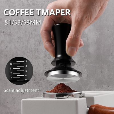 [hot]☾  Tamper Elastic Espresso 51mm/53mm/58mm with Scale