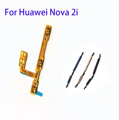 อะไหล่สายเคเบิลยืดหยุ่น Huawei Nova 2i สายเคเบิ้ลยืดหยุ่นสำหรับปุ่มเปิดปิดปุ่มปรับระดับเสียง