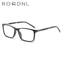 Square Optical Eyeglasses Frame for Men Myopia Prescription Glasses Frame Male TR90 Business Style Spectacles Frame Brand Custom