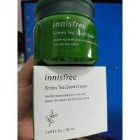 ▶️ ของแท้ กล่องครบ ล็อตใหม่ 50 mL. Innisfrree Green tea seed cream (50ml) อินนิสฟรี กรีนที ครีม หมดอายุ เดือน 12 ปี 23 [ โปรโมชั่นพิเศษ!! รีบซื้อก่อนของหมด!! ]